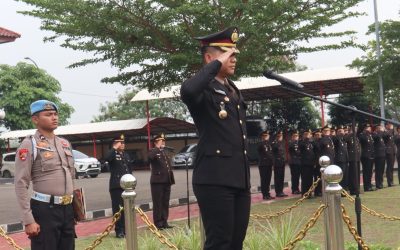 Polres Serang Polda Banten Gelar Upacara Memperingati Hari Pahlawan 2024