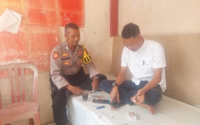 Lewat Sambang, KA.SPKT 1 Polsek Cipanas Polres Lebak Ajak Warga Masyarakat Cipanas Untuk Wujudkan Situasi Kamtibmas Yang Aman Kondusif