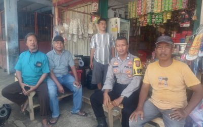 Ka Spk 1 Polsek Cipanas Polres Lebak Laksanakan Giat Program Beyond Trust Presisi Polri