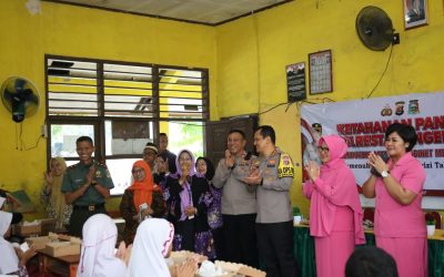 Polresta Tangerang Polda Banten Berikan Makan Siang Bergizi Kepada Anak Sekolah, Wujudkan Generasi Bangsa Berkualitas