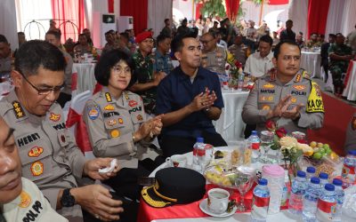 Kapolresta Tangerang Polda Banten Berserta Ketua Bhayangkari Hadiri Syukuran HUT Ke-79 Brimob Polri 