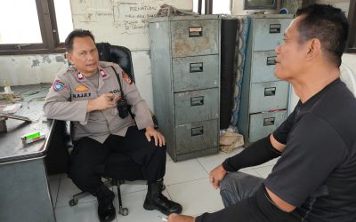 Bhabinkamtibmas Polsek Telagasari Sambangi Warga Binaan Untuk Sampaikan Himbauan Mengenai TPPO 