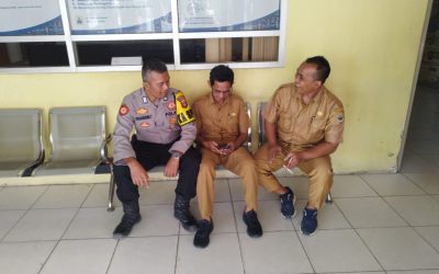 Silaturahim Serta Berikan Himbauan Kamtibmas Secara Intens Di Laksanakan Oleh Ka.SPKT 1 Polsek Cipanas Polres Lebak