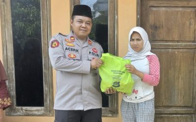 Polsek Panggarangan Polres Lebak Laksanakan Kegiatan Baksos