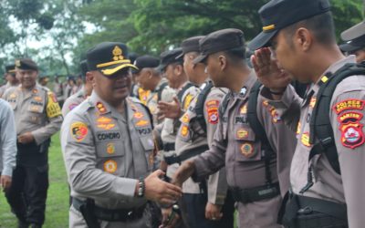 Polres Serang Polda Banten Terjunkan 1000 Personel Amankan Pilkada Serentak 