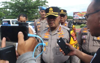 Kapolres Serang Polda Banten Berikan Himbauan Kepada Warga Menghadapi Cuaca Ekstrem