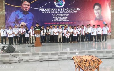 Ketum DPP IWOI Lantik 4 Ketua Dan Pengurus DPD Wilayah Jatim