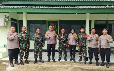 Sinergitas TNI-Polri Di Kecamatan Lemahabang Dalam mempertahankan Kamtibmas