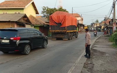 Gatur Pagi Oleh Anggota Polsek Puloampel Aipda Tedy K