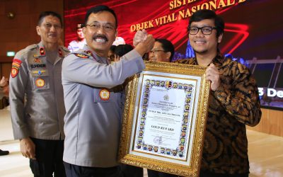 Polri Serahkan Sertifikat Audit Sistem Manajemen Pengamanan kepada 15 Objek Vital Nasional