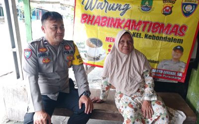 Warung Bhabinkamtibmas Polsek Purwakarta Polres Cilegon Merupakan Tempat Curhat Warga 