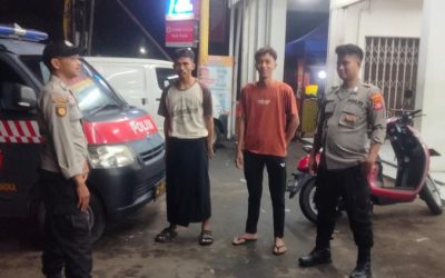 Polsek Cinangka Polres Cilegon Patroli Blue Light Era Baru Kamtibmas Di Cinangka