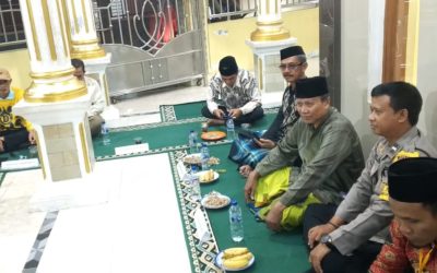 Bhabinkamtibmas Polsek Ciwandan Doa Bersama Dan Pengajian Rutin Dilingkungan Binaan