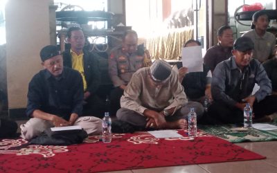 Polsek Anyar Polres Cilegon Polda Banten hadiri Giat Dzikir, Istigosah Dan Doa bersama