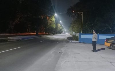 Memberikan Rasa Nyaman,Polsek Purwakarta Rutin Patroli Blue Light 