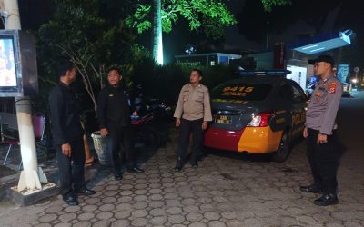 Patroli dialogis Polsek Purwakarta Ke Hotel The Royale Krakatau dan sampaikan himbauan kamtibmas 