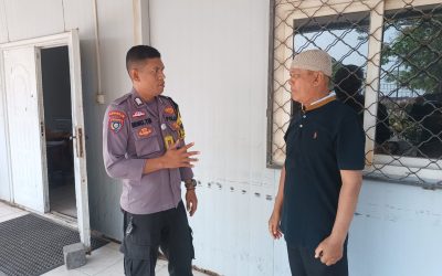 Bhabinkamtibmas Polsek puloampel Jalin Hubungan silahturahmi