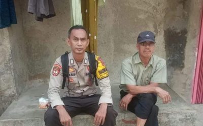 Himbauan Polsek Puloampel Polres Cilegon Polda Banten antisipasi curanmor dan selalu waspada