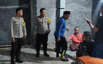 Personil Polsek Cibeber Ajak Warga Masyarakat Menciptakan Situasi Lingkungan yang Aman dan Damai