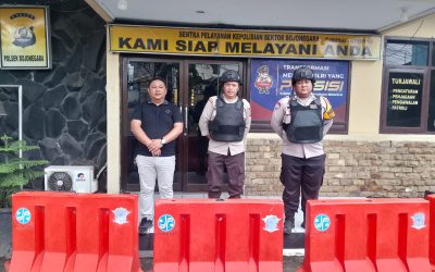 Polsek Bojonegara Lakukan Sispam Mako Untuk Jaga Keamanan Dan Kesiapsiagaan