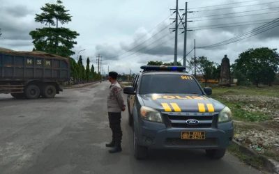 Polsek KP Banten Polres Cilegon Tingkatkan Patroli Siang Hari untuk Cegah Gangguan Kamtibmas