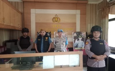 Perketat Keamanan Markas, Polsek KP Banten Laksanakan Sispam Mako