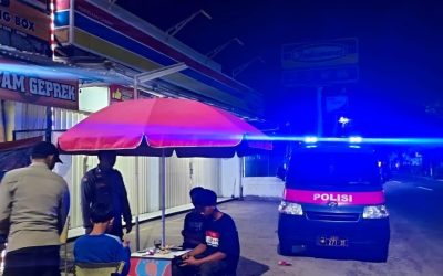 Menjaga Keamanan Malam: Patroli Blue Light Diluncurkan untuk Kurangi Kejahatan Polsek Cinangka