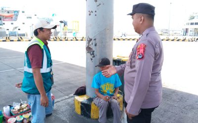 Personil Polsek Kp Merak Polres Cilegon Lakukan Sambang Terbuka