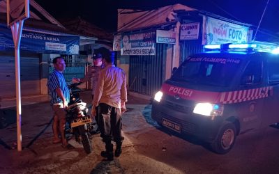 Polsek Puloampel Polres Cilegon Patroli Blue Light Rutin Antisipasi GKTM, Kriminalitas DiwilayahnyaPatroli Blue Light Rutin Antisipasi GKTM, Kriminalitas Diwilayahnya