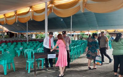 Polsek cilegon ada di setiap kegiatan masyarakat wujud Polri selalu hadir