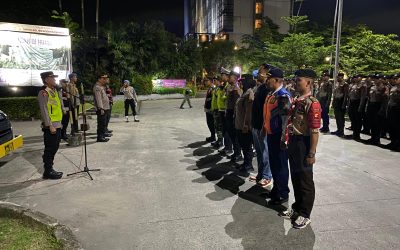 Pastikan Keamanan Masyarakat, Polres Serang Gelar Apel Pengamanan Malam Pergantian Tahun 2025