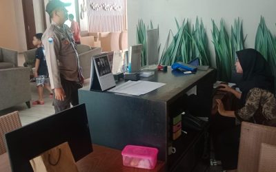 Polsek Cinangka Tingkatkan Pengamanan Di Hotel Lokal