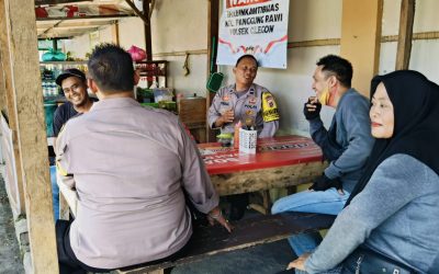 Polsek Cilegon sambang kepada warga jalin keakraban