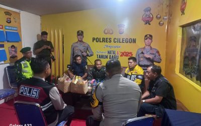 Bhabinkamtibmas Polsek Cilegon Polres Cilegon dan Babinsa bersinergitas merangkul warga