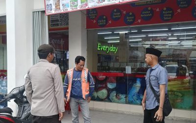 Cegah Curanmor, Personil Polsek Cibeber Polres Cilegon Himbau Masyarakat