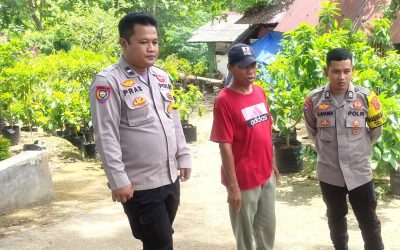 Bhabinkamtibmas Cibeber Ajak Warga Masyarakat Menciptakan Situasi Lingkungan yang Aman Dan Damai