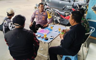 Bhabinkamtibmas Polsek Cilegon Polres Cilegon Sambang Tokoh Pemuda 