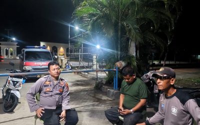 Polsek Bojonegara Gelar Patroli ‘Blue Light’ untuk Ciptakan Keamanan Malam Hari