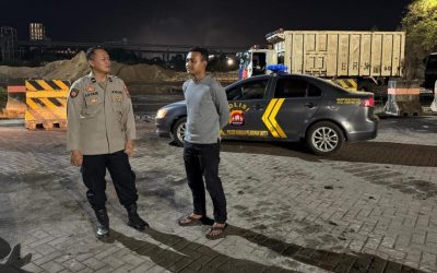 Polsek KSKP Banten laksanakan giat Patroli/KRYD malam hari antisipasi Kejahatan