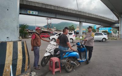 Personil Polsek Kp Merak Polres Cilegon Lakukan Sambang Terbuka