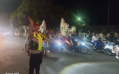 Polsek cilegon ada di setiap kegiatan masyarakat wujud Polri selalu hadir