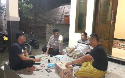 Patroli Dialogis Bhabinkamtibmas Polsek Purwakarta Polres Cilegon Monitoring Wilayah Pastikan Aman 