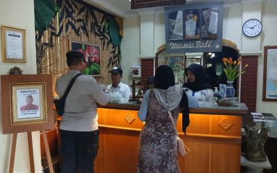 Polsek Anyar Kunjungi Hotel Monitoring Wisatawan Pada Akhir Pekan