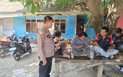 Kanit Shabara Polsek Pulomerak Polres Cilegon Laksanakan Monitoring