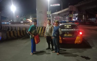 Patroli Kamtibmas !!! Personil Polsek Pulomerak Polres Cilegon Cipkon aman