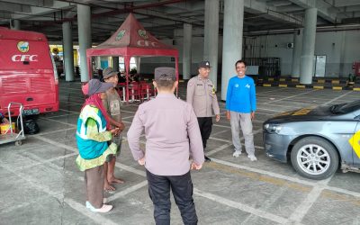 Personel Samapta Kskp Merak Polres Cilegon Polda Banten Laksanakan Patroli Dialogis