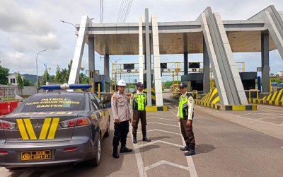 Polsek KSKP Banten Polres Cilegon Tingkatkan Pencegahan Kejahatan Dengan Patroli Siang