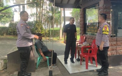 Polsek Cibeber Polres Cilegon Bincang Dialogis Bersama Security Perumahan 