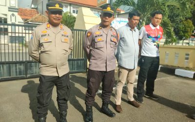 Polsek Cilegon Polres Cilegon Apel Pagi bentuk kedisiplinan pelayanan prima