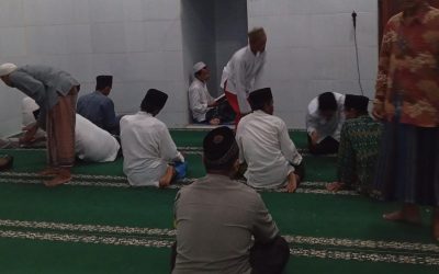 Bhabinkamtibmas Polsek Anyar Melaksanakan Subuh Keliling Dikewilayahan 